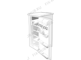 Холодильник Gorenje R2047BAB (645890, HTS2126) - Фото